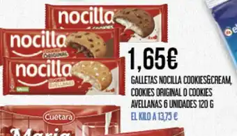 Claudio Galletas nocilla cookies&cream cookies original o cookies avellanas oferta