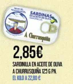 Claudio Sardinilla en aceite de oliva a churrusquiña oferta