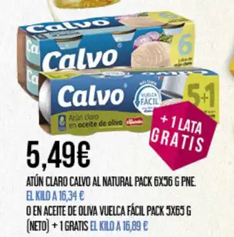 Claudio Atún claro calvo al natural oferta