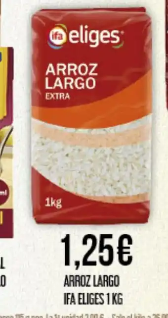 Claudio IFA ELIGES Arroz largo oferta