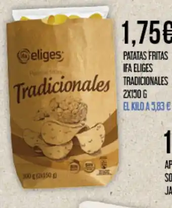 Claudio Patatas fritas ifa eliges tradicionales oferta