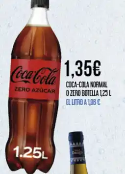 Claudio COCA-COLA Nornmal o zero botella oferta