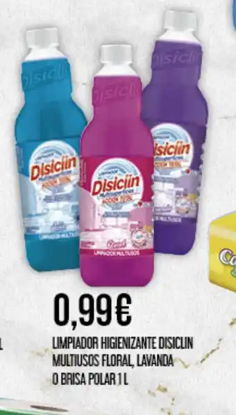 Claudio Limpiador higienizante disiclin multiusos floral, lavanda o brisa polar oferta