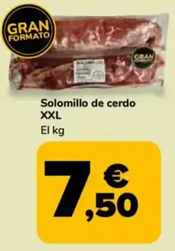 Supeco Solomillo de cerdo XXL oferta