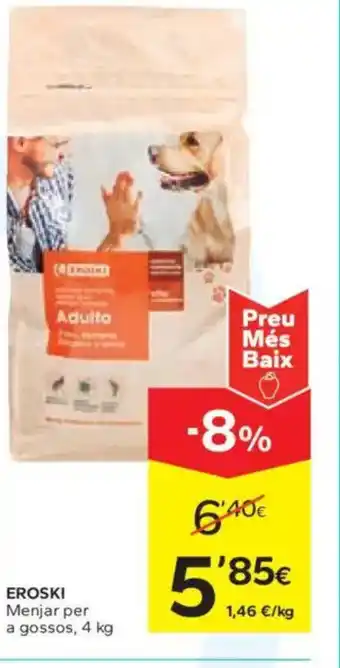 Caprabo EROSKI Menjar per oferta