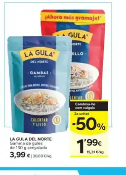 Caprabo LA GULA DEL NORTE Gamma de gules oferta