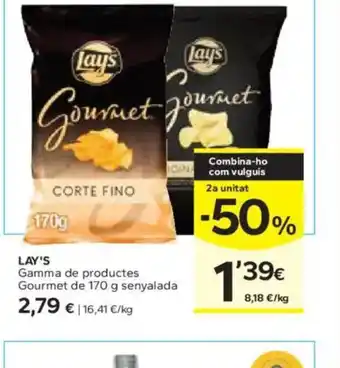 Caprabo LAY'S Gamma de productes oferta