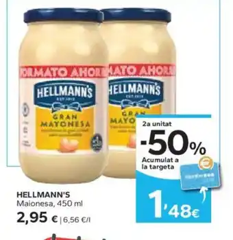 Caprabo HELLMANN'S Maionesa oferta