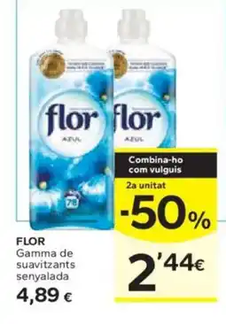 Caprabo FLOR Gamma de suavitzants senyalada oferta