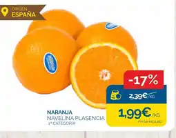 Cash Ecofamilia Naranja navelina plasencia oferta