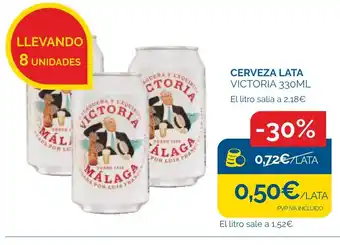 Cash Ecofamilia VICTORIA Cerveza lata oferta