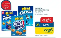 Cash Ecofamilia Galleta chocolate mini oferta