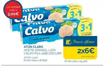 Cash Ecofamilia Atún claro aceite girasol lata oferta