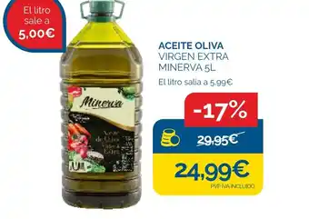 Cash Ecofamilia MINERVA Aceite oliva virgen extra oferta