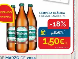 Cash Ecofamilia MAHOU Cerveza clásica cristal oferta