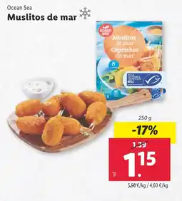 Lidl Muslitos de mar oferta