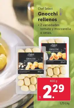 Lidl CHEF SELECT Gnocchi rellenos oferta