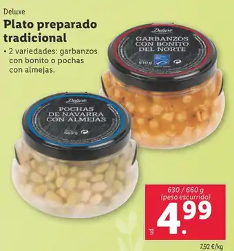 Lidl DELUXE Plato preparado tradicional oferta