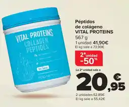 Carrefour VITAL PROTEINS Péptidos de colágeno oferta