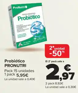 Carrefour PRONUTRI Probiótico oferta