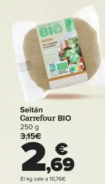 Carrefour Seitán carrefour bio oferta