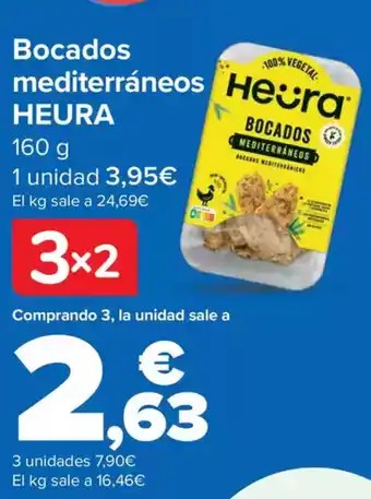 Carrefour HEURA Bocados mediterráneos oferta