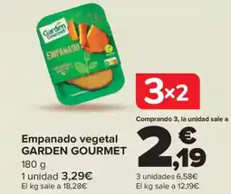 Carrefour GARDEN GOURMET Empanado vegetal oferta