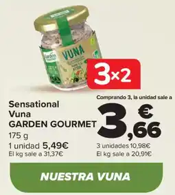 Carrefour GARDEN GOURMET Sensational Vuna oferta