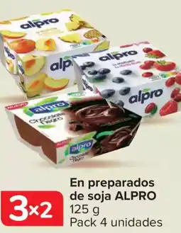 Carrefour ALPRO En preparados de soja oferta