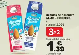 Carrefour ALMOND BREEZE Bebidas de almendra oferta