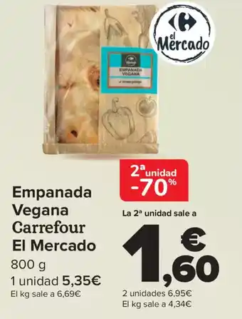 Carrefour Empanada Vegana Carrefour El Mercado oferta