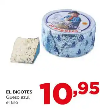 Alimerka EL BIGOTES Queso azul oferta