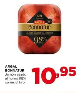 Alimerka ARGAL BONNATUR Jamón asado al horno 98% carne oferta