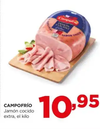 Alimerka CAMPOFRÍO Jamón cocido extra, el kilo oferta