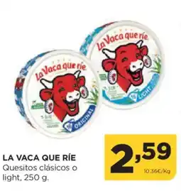 Alimerka LA VACA QUE RÍE Quesitos clásicos o light oferta