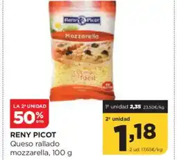 Alimerka RENY PICOT Queso rallado mozzarella oferta