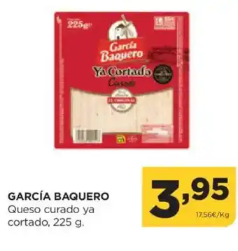 Alimerka GARCÍA BAQUERO Queso curado ya cortado oferta