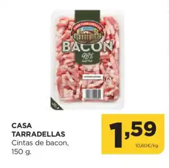 Alimerka CASA TARRADELLAS Cintas de bacon oferta