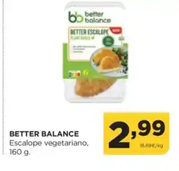 Alimerka BETTER BALANCE Escalope vegetariano oferta