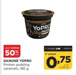 Alimerka DANONE YOPRO Protein pudding caramelo oferta