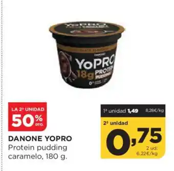 Alimerka DANONE YOPRO Protein pudding caramelo oferta