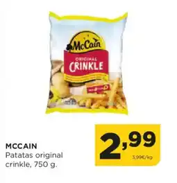 Alimerka MCCAIN Patatas original crinkle oferta