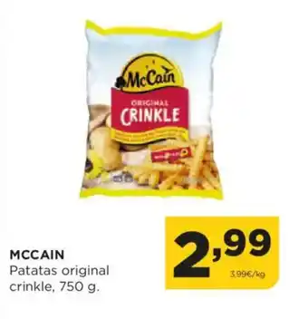 Alimerka MCCAIN Patatas original crinkle oferta