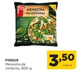 Alimerka FINDUS Menestra de verduras oferta