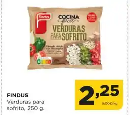 Alimerka FINDUS Verduras para sofrito oferta