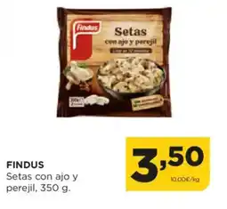 Alimerka FINDUS Setas con ajo y perejil oferta