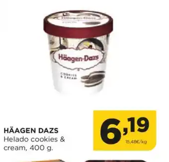 Alimerka HÄAGEN DAZS Helado cookies & cream oferta