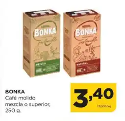 Alimerka BONKA Café molido mezcla o superior oferta