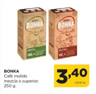 Alimerka BONKA Café molido mezcla o superior oferta