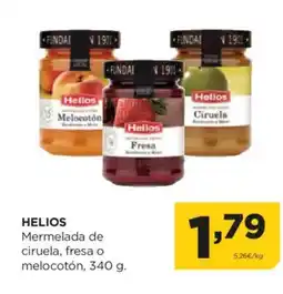 Alimerka HELIOS Mermelada de ciruela, fresa o melocotón oferta